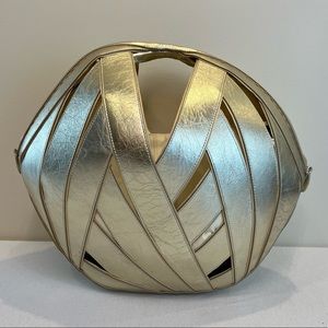 Perrin Le Panier Ball Bag Champagne